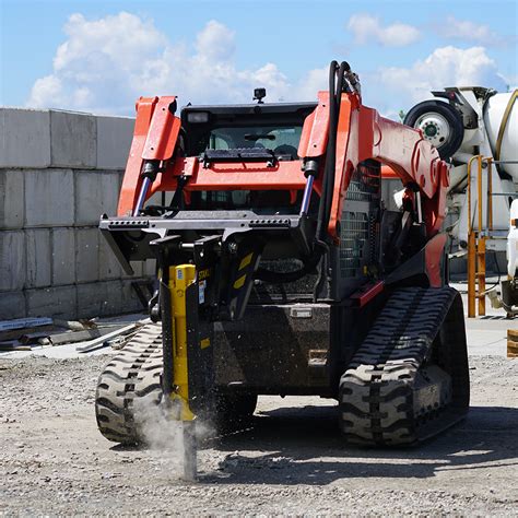 skid steer concrete breaker tip|skid steer concrete breaker manufacturers.